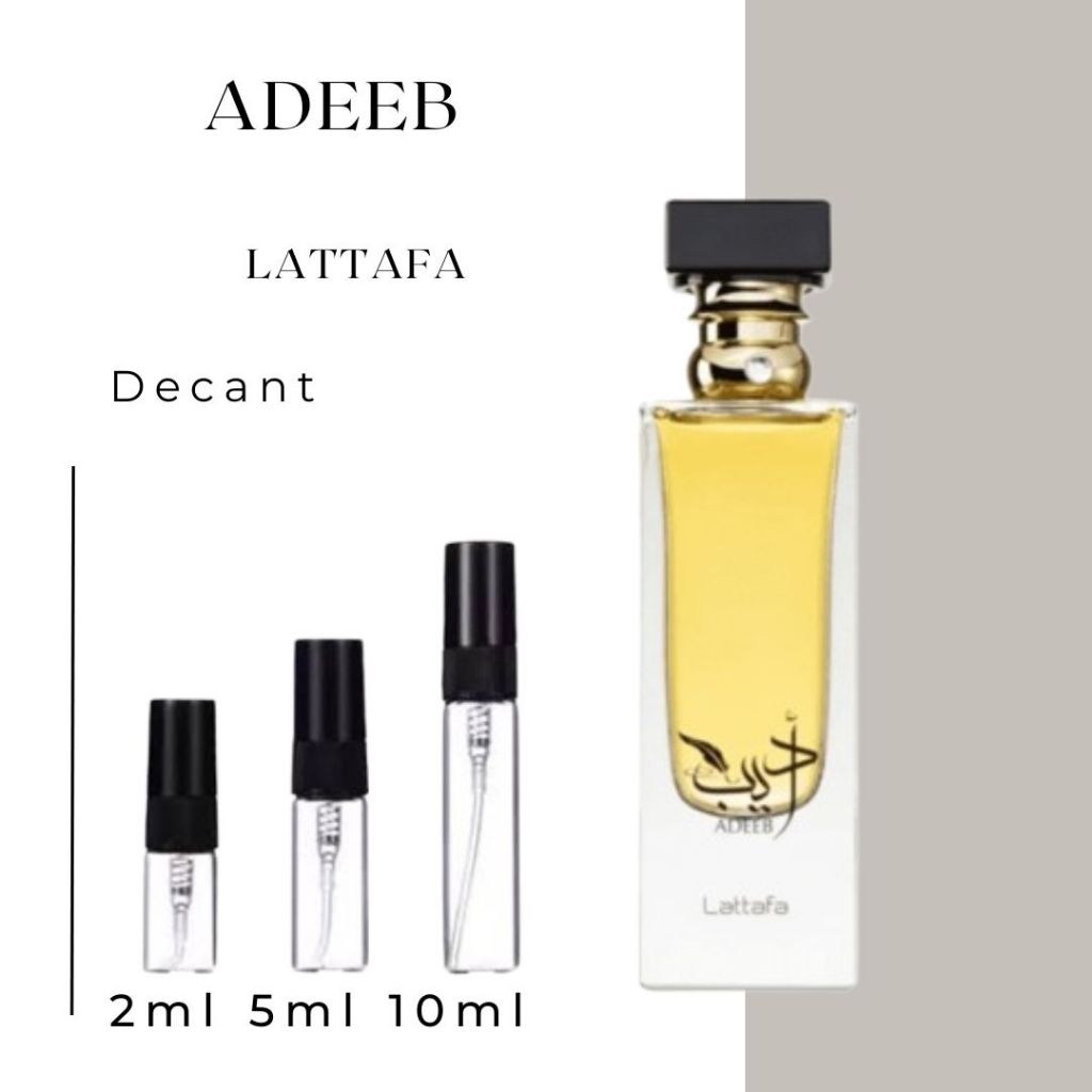 Decant 2ml 5ml 10ml ADEEB Lattafa