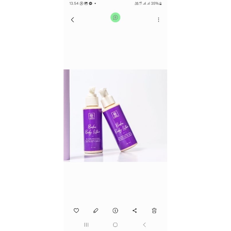 BODAX body lotion