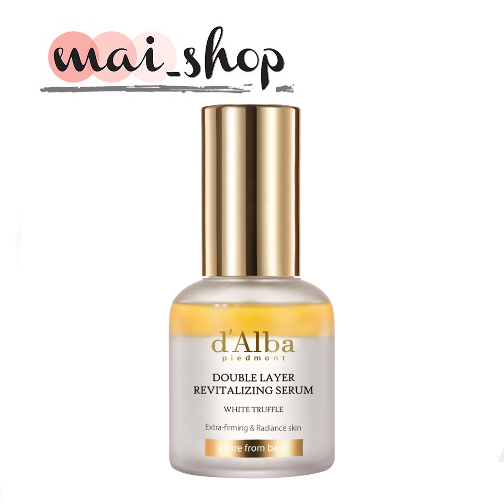 D'Alba White Truffle Double Layer Revitalizing Serum 30mL