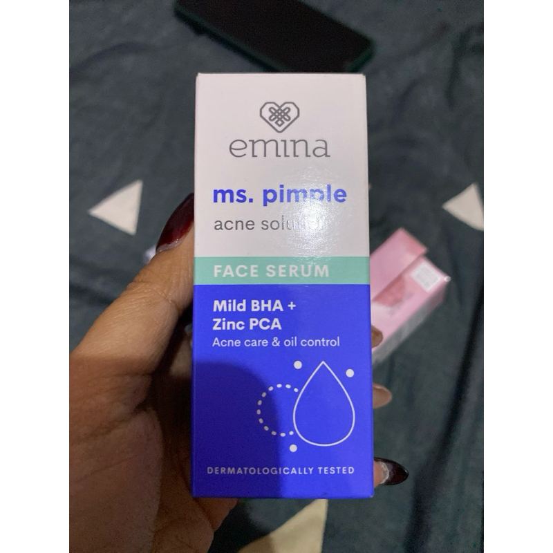 emina ms. pimple acne solution face serum