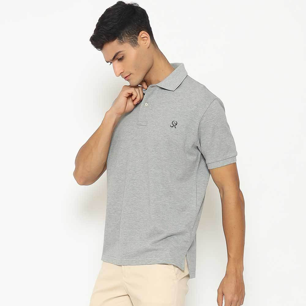 Outdoor Republic Man Polo Basic - Misty - KMPB01M1