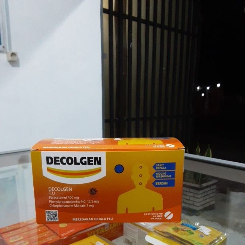 Decolgen Tablet'4(per strip)