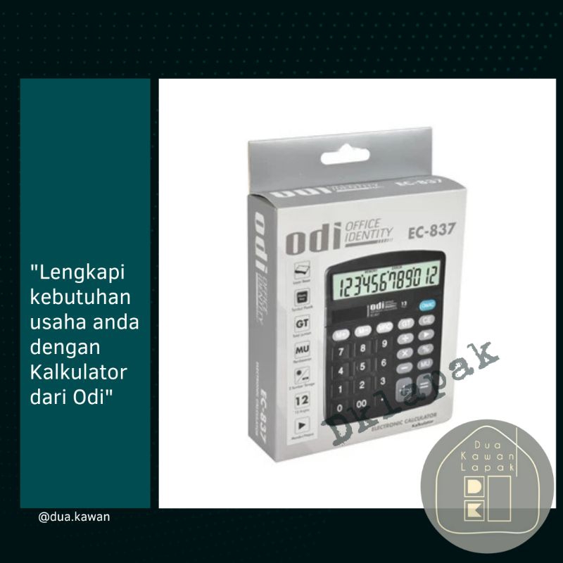 Odi Kalkulator 12 Digits