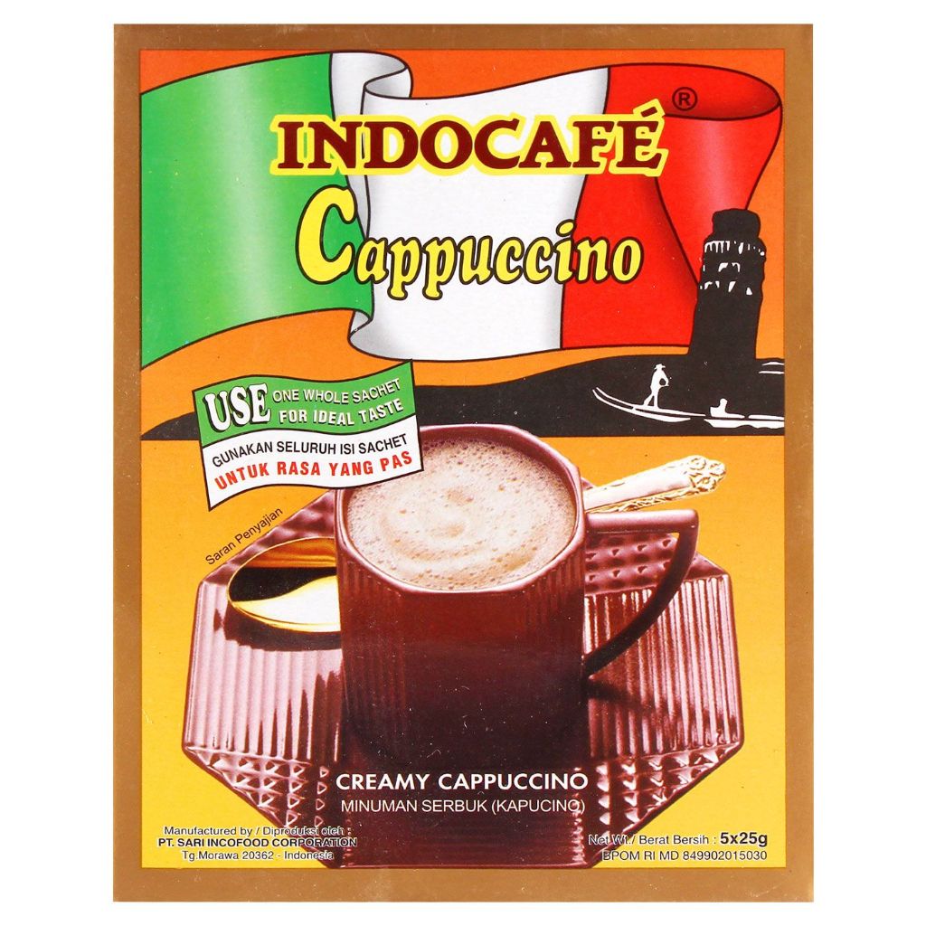 Indocafe - Cappucino - Per Pcs/Sachet/Satuan