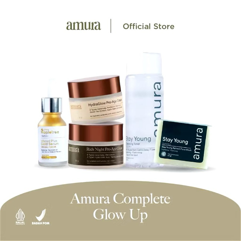 Amura Complete Glow Up- Perawatan SuperAging