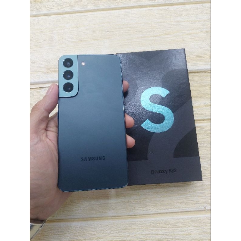 Samsung S22 256 Gb Second Resmi Mulus