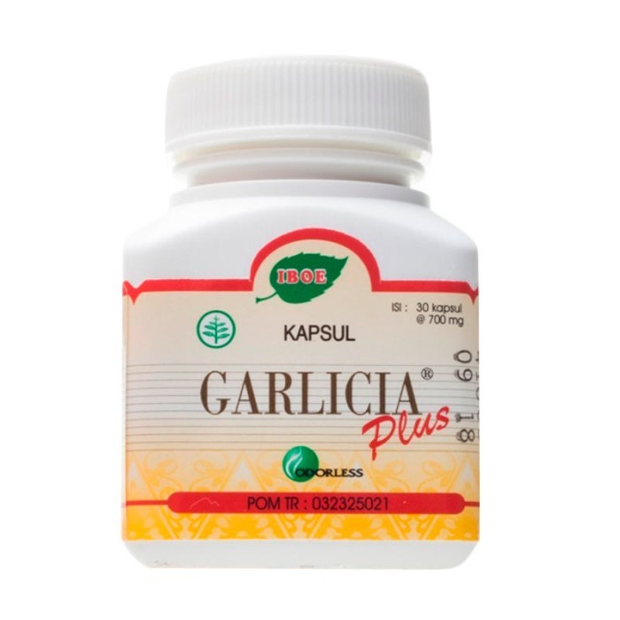 Jamu Iboe Garlicia Plus 30 Kapsul