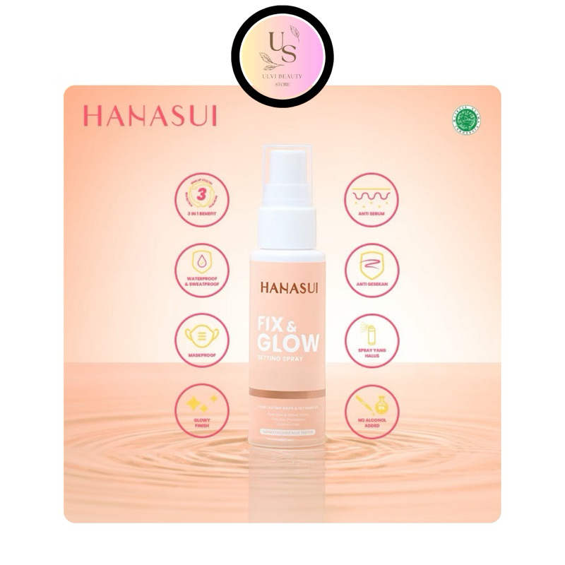 HANASUI - Fix & Glow Setting Spray