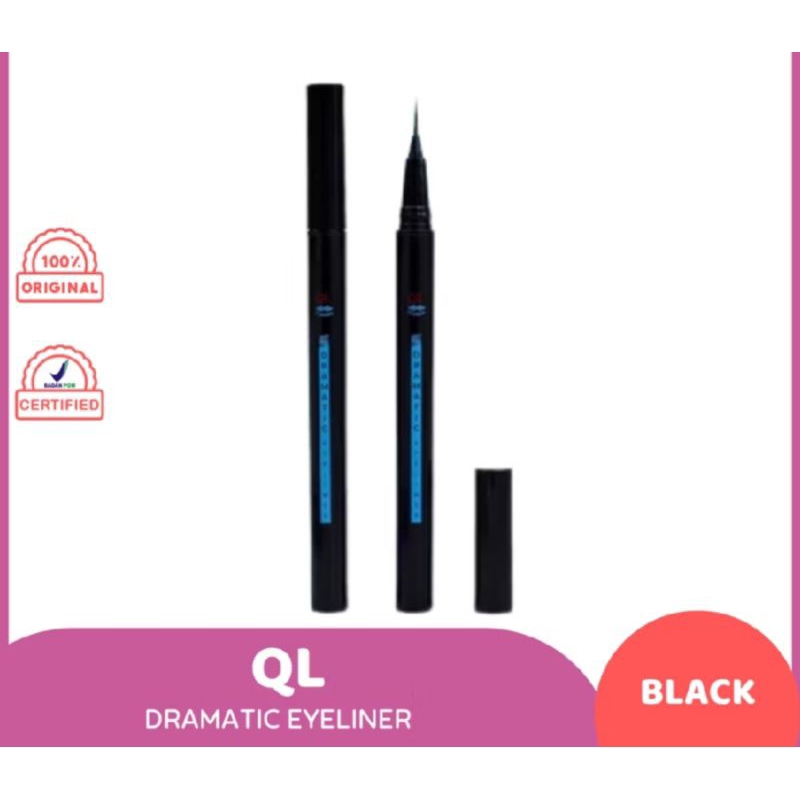 QL Cosmetic - Dramatic Eyeliner Waterproof 1ML