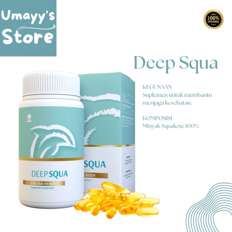 Deep Squa | Minyak Ikan Squalene