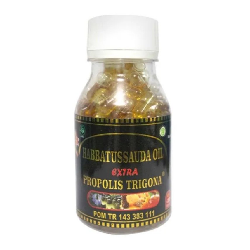 Habbatussauda Extra Propolis Trigona 200 Kapsul UMS