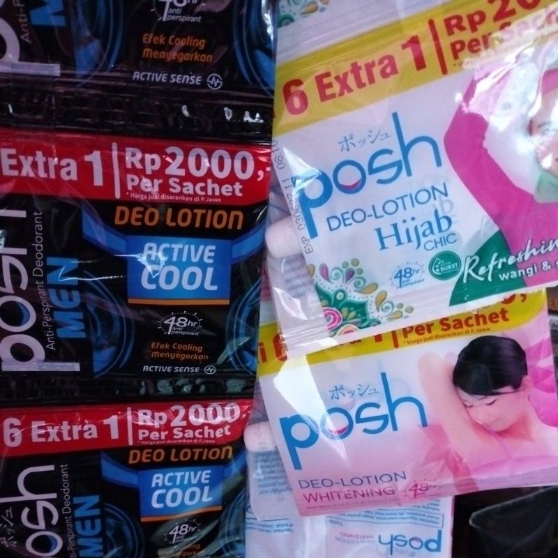 deodorant per sachet