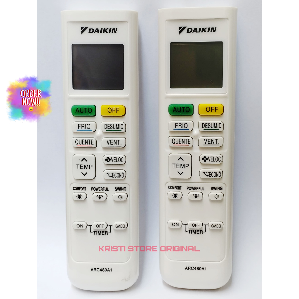 TERBARU REMOTE AC DAIKIN ARC480A1