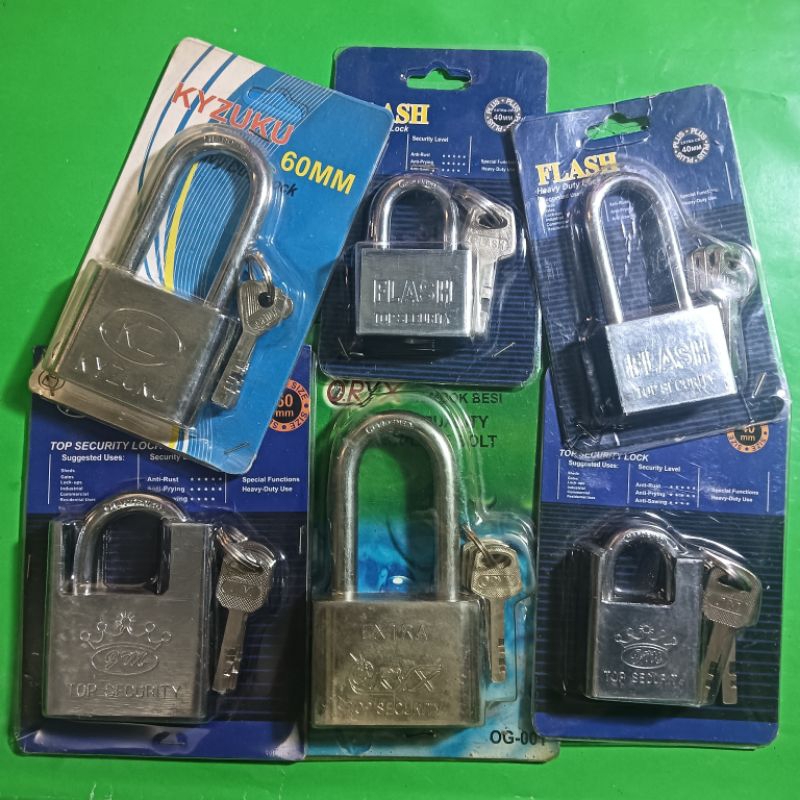 Gembok Pagar / Gembok Panjang / Pendek