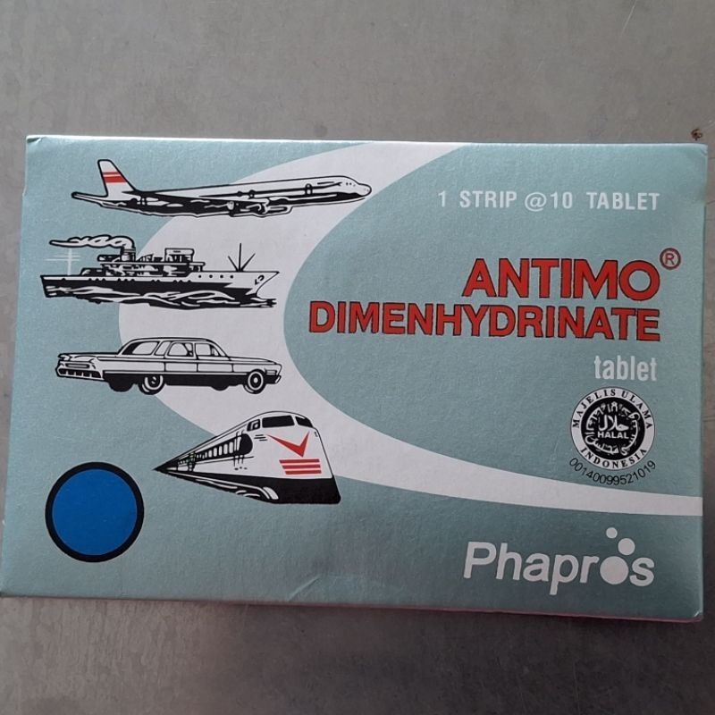 ANTIMO Strip (isi 10 tablet)