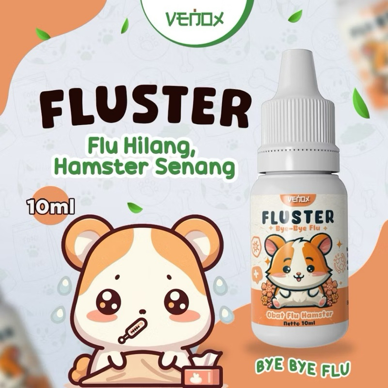 [Venox] Fluster Obat Flu Hamster