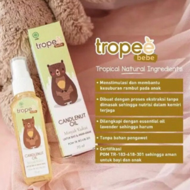 TROPEE BEBE CONDLENUT OIL 100ML