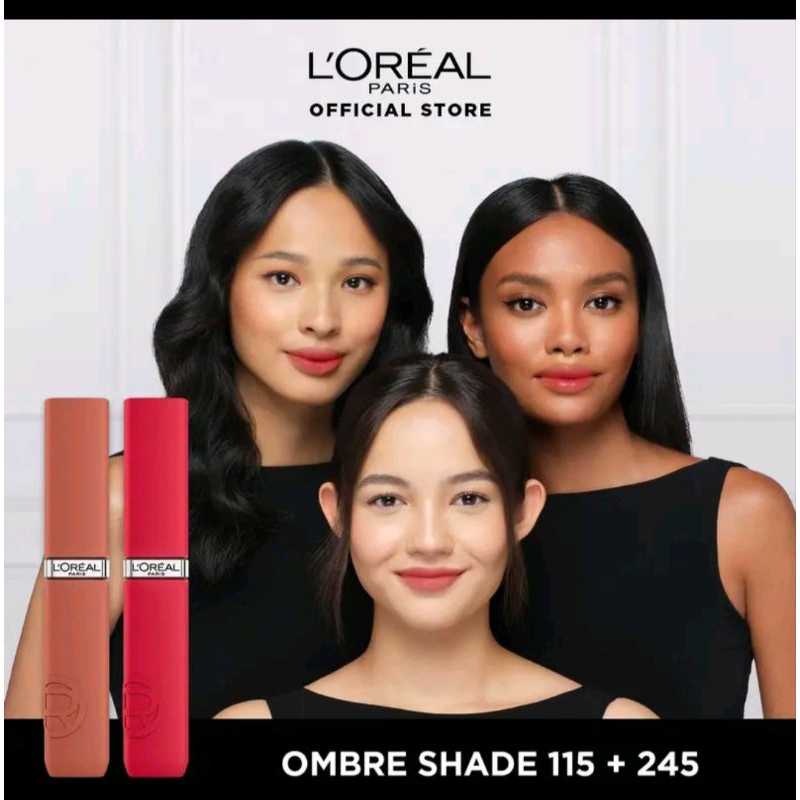 L'oreal 2 lipstik ombre