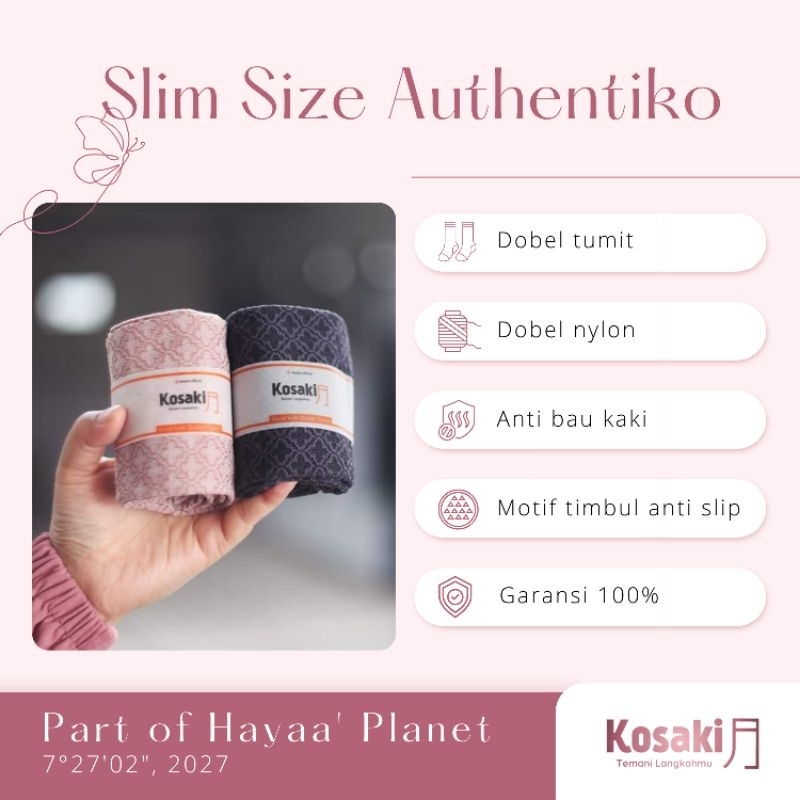 Kosaki Slim Size Authentiko