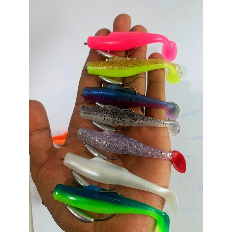 Softlure 8cm plus hook