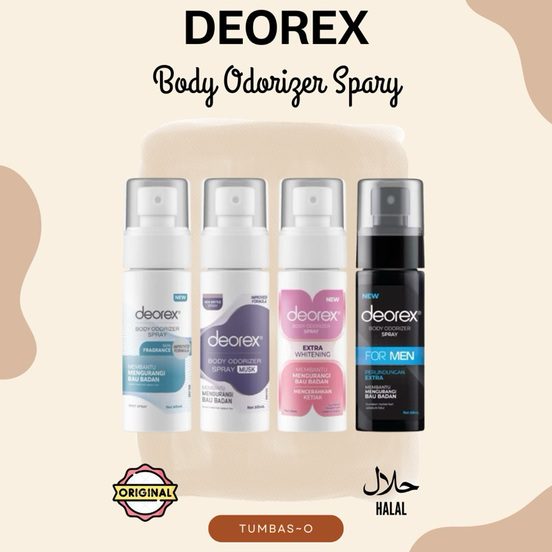 DEOREX Body Odorizer Spray 60ML