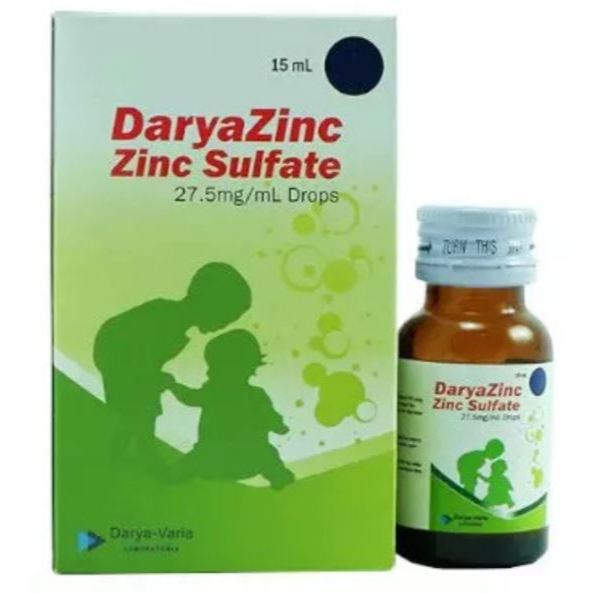 DARYAZINC DROPS 15 ML