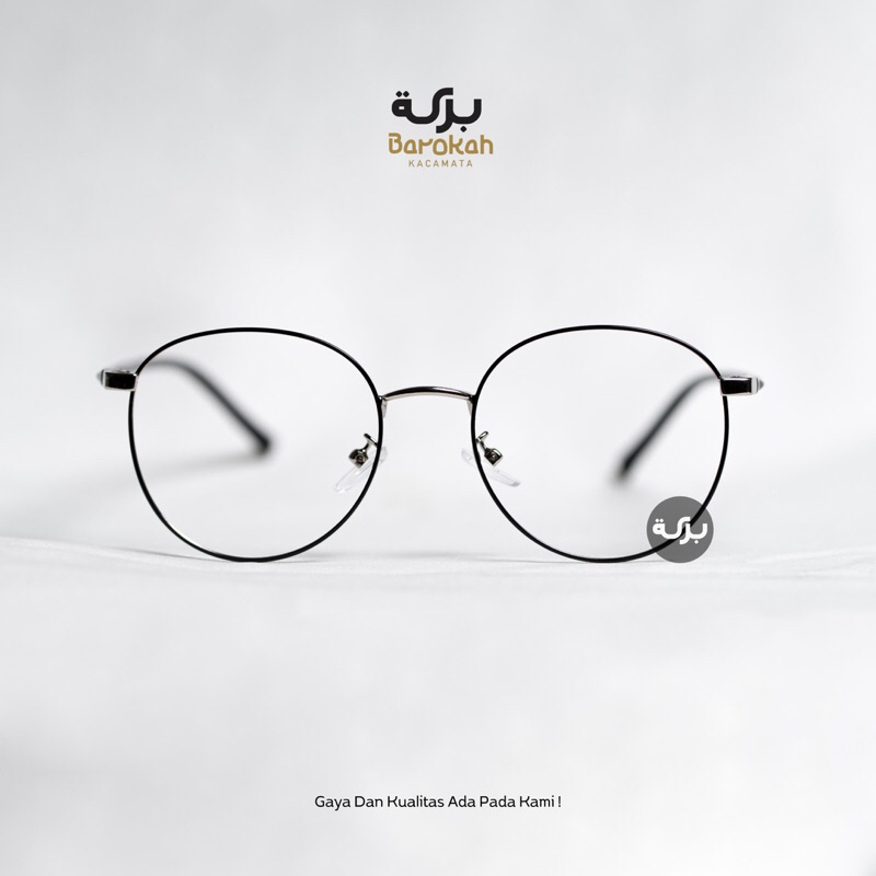 Kacamata Bulat Titanium Kode: 1010