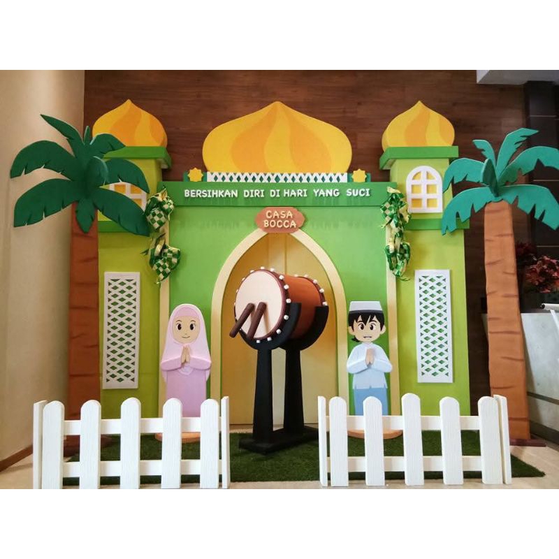 backdrop ramadhan tema