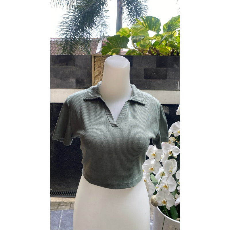 PRELOVED,crop top wanita