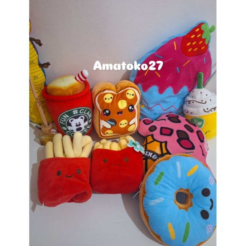 Boneka makanan play united funclaw