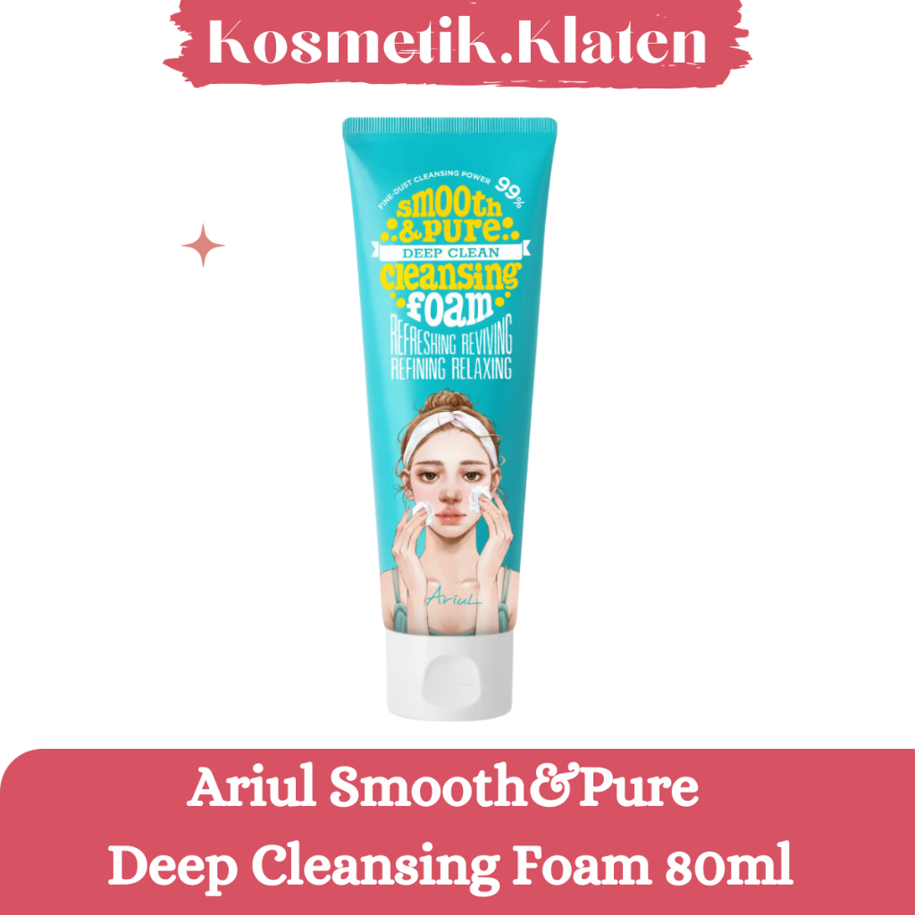 Ariul Smooth&Pure  Deep Cleansing Foam 80ml