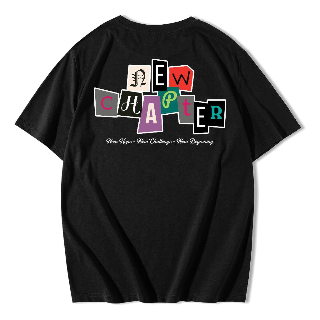 T-shirt  - Carta - NEW CHAPTER