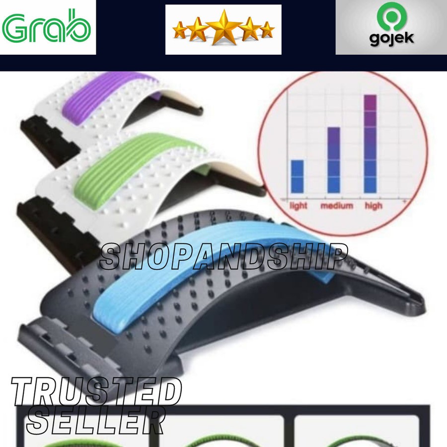 CHIROPRACTIC MULTI-LEVEL BACK STRETCHER FOR LOWER BACK PAIN RELIEF