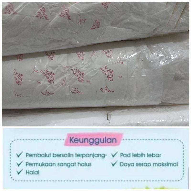 Softex Maternity Pembalut Bersalin isi 20 repack
