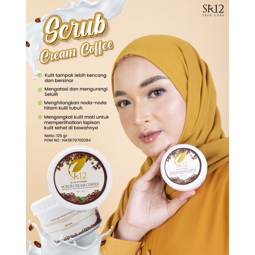 SCRUB COFFE SR12 -SCRUB CREAM COFFE