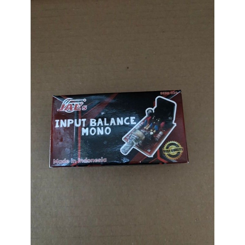 Kit Input Balance Mono