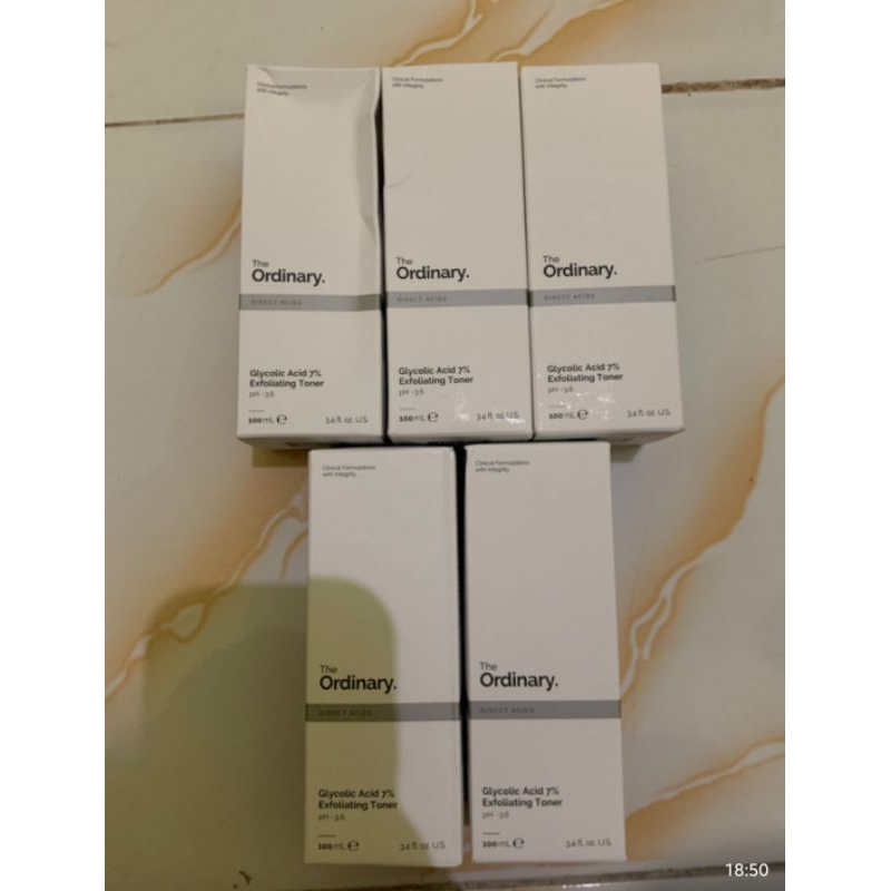 ready stock the ordinary