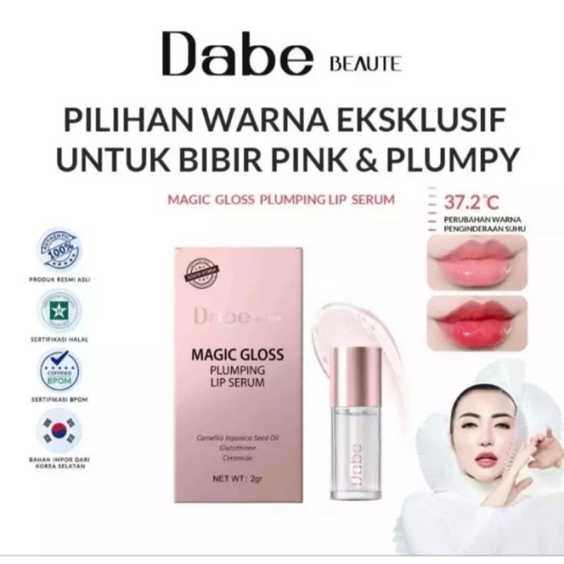 MAGIC GLOSS PLUMPING SERUM DABE BEAUTE