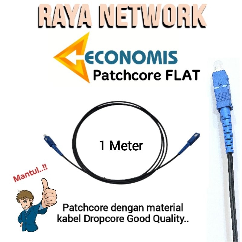 ECONOMIS Patchcore FLAT 1 Meter