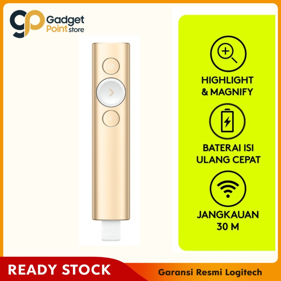Logitech Spotlight Pointer Presenter Wireless Bluetooth