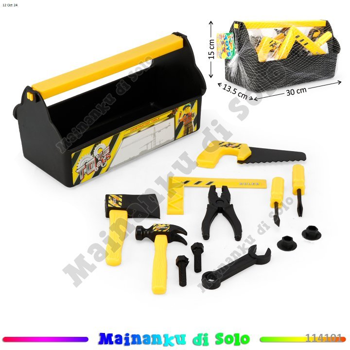 Mainanku  Mainan Tool Set + Box Toys