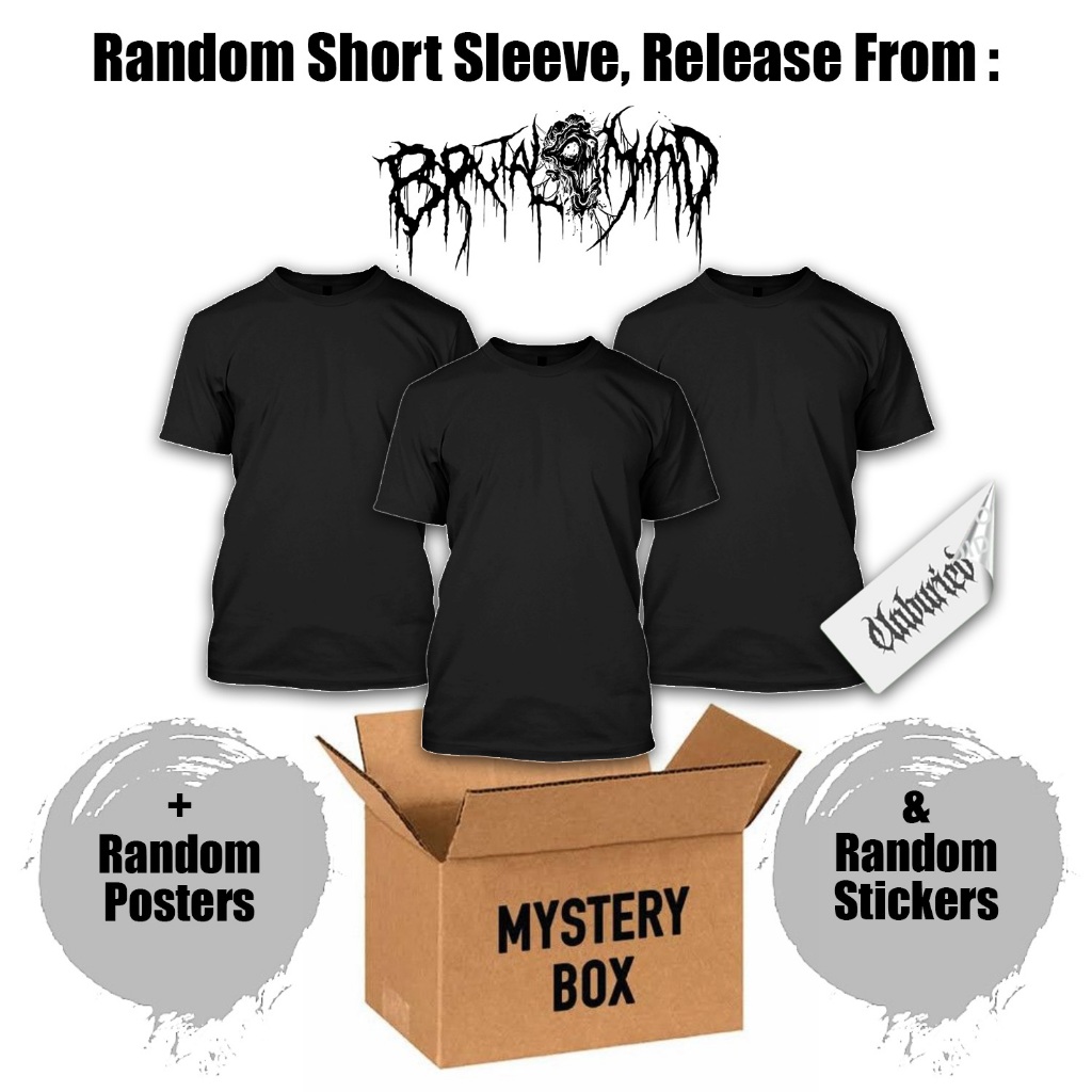 3 Short Sleeve Random - Brutal Mind Release