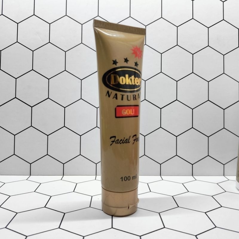 facial foam dokter gold 100ml