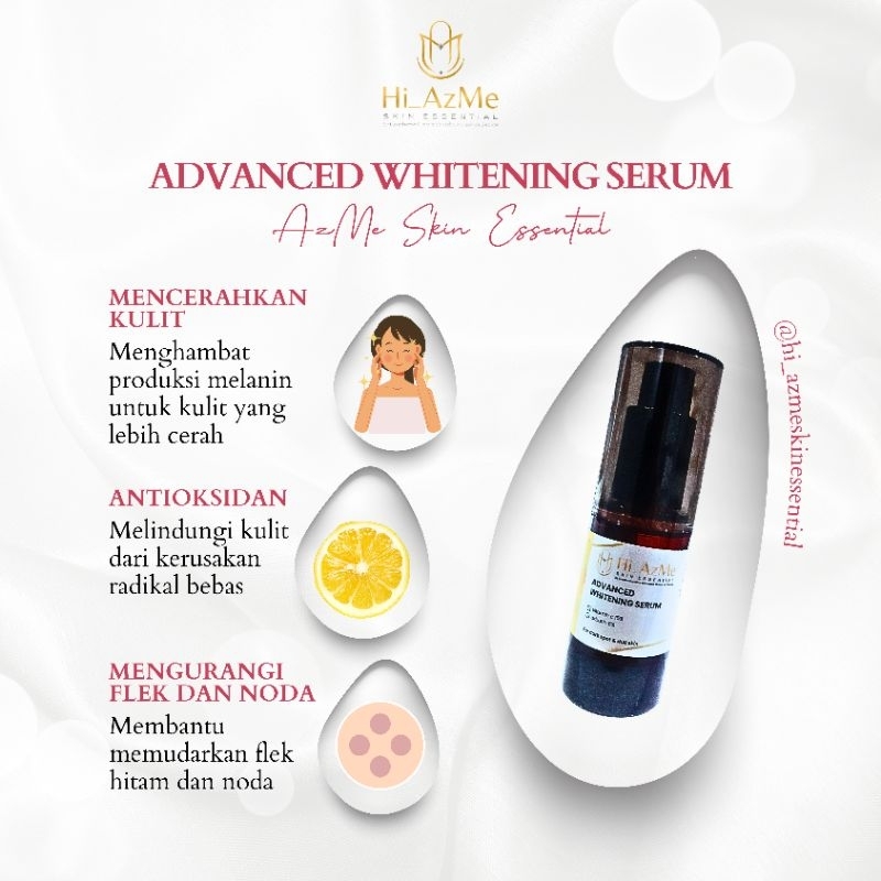 Advanced Whitening Serum (Serum Flek)