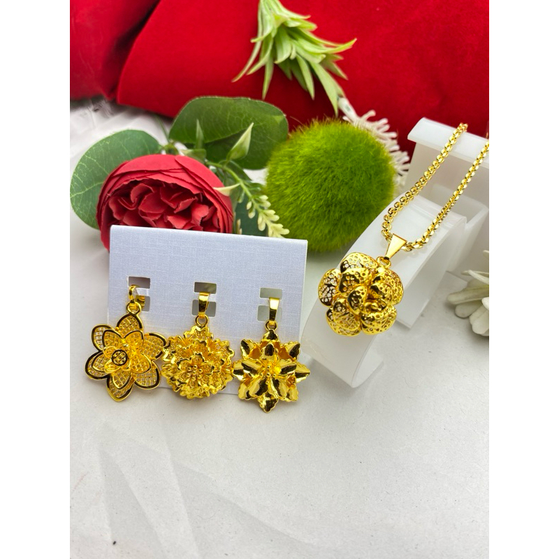 Liontin Bunga Cantik