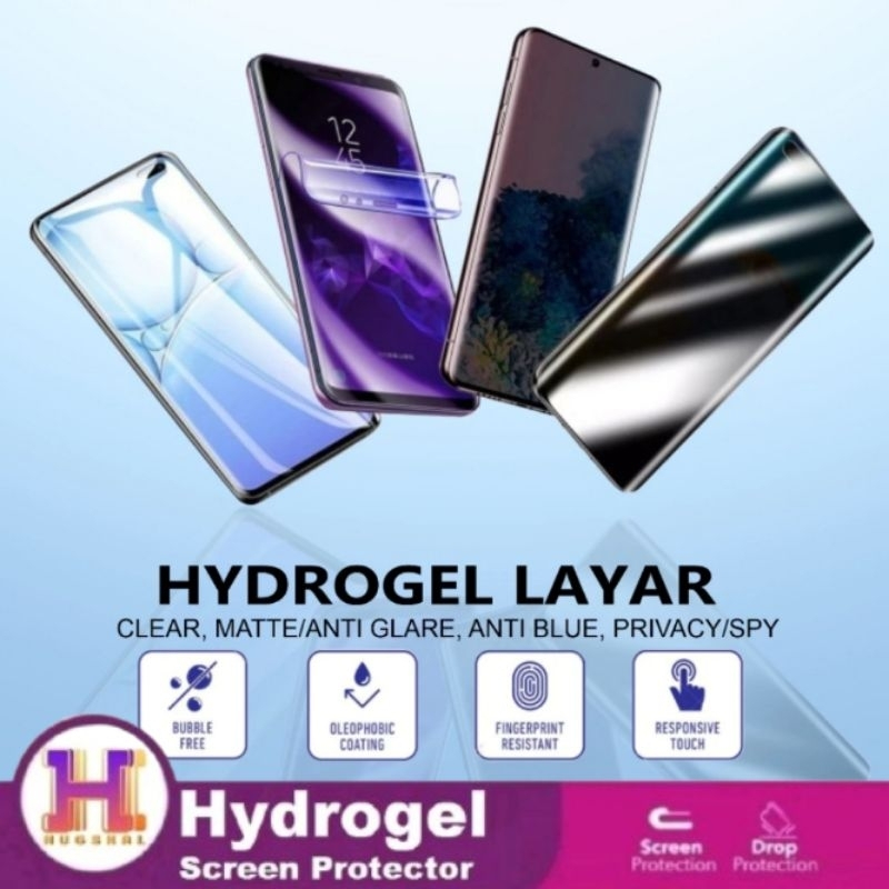 Hydrogel Redmi 10 10A 10C 12C 13C A1 A2 Screen Protector