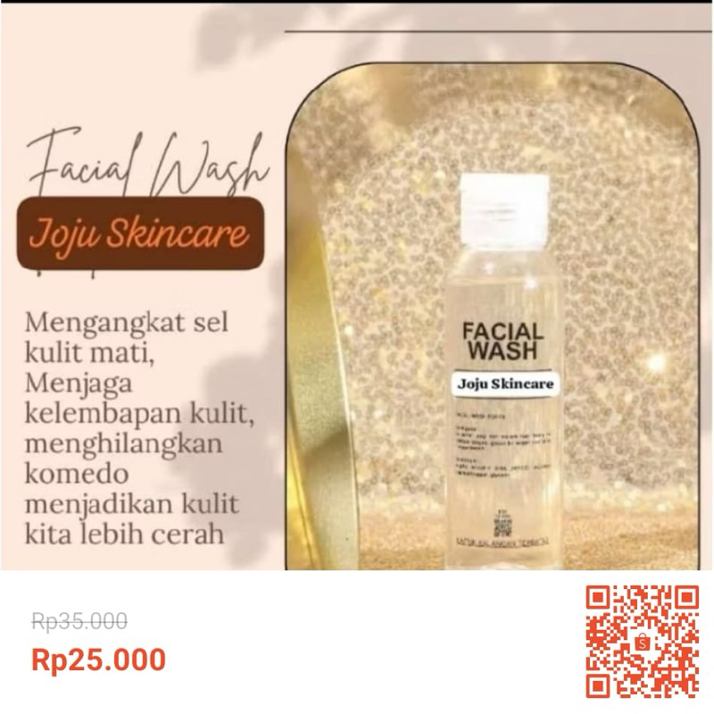 Facial wash Eceran JoJu