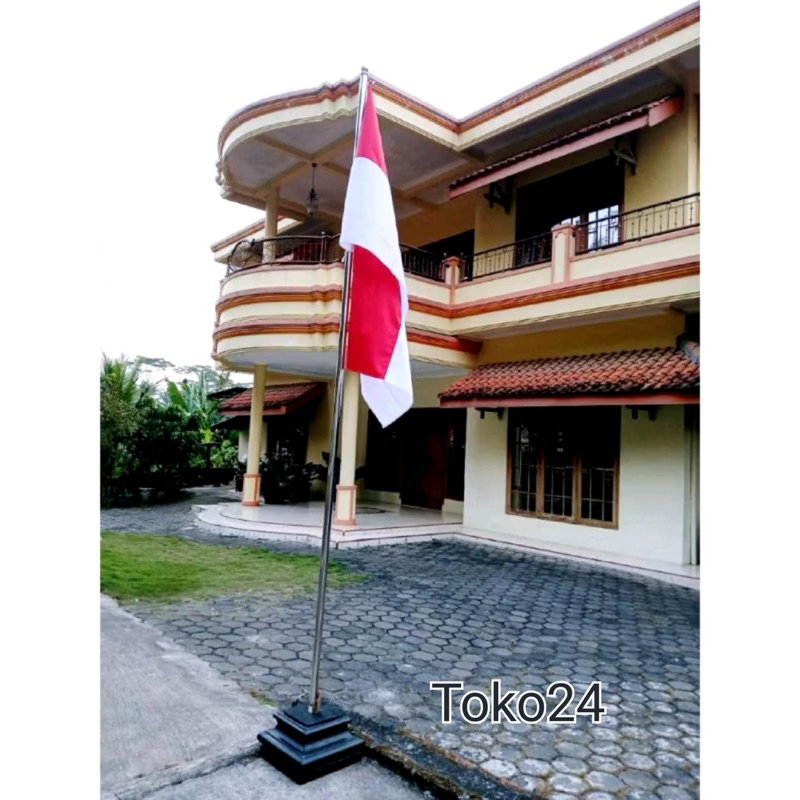 TIANG BENDERA STAINLES 2 METER DAN 3 METER