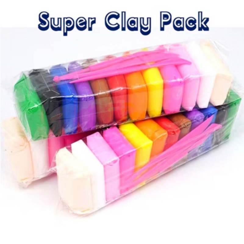 COD MAINAN ANAK CLAY POLYMER SOFT CLAY SLIME PLAY