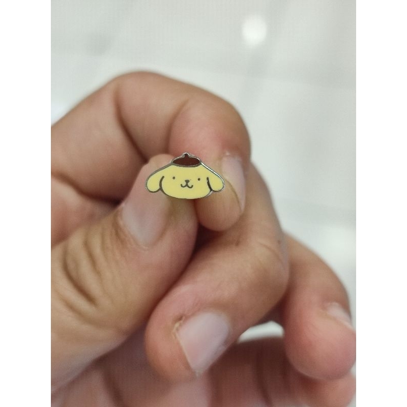 Anting emas 75 pompompurin tusuk